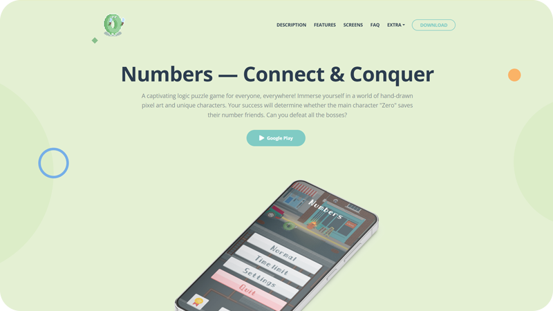 Numbers — Connect & Conquer