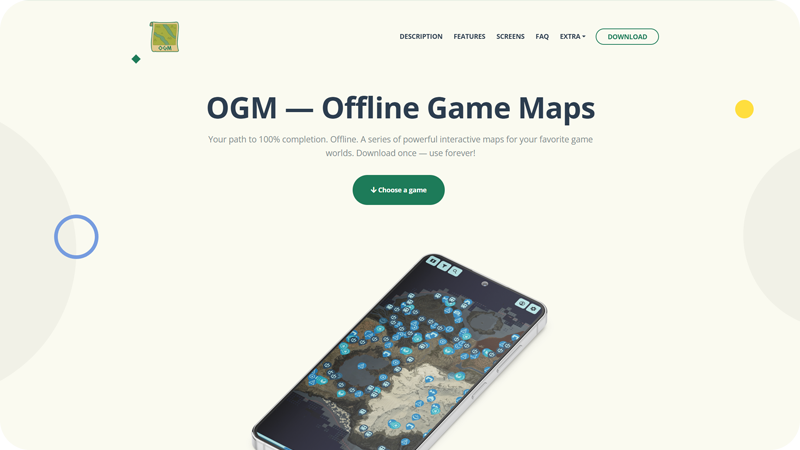 OGM — Offline Game Maps