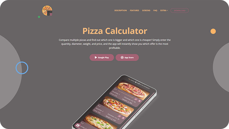 Pizza Calculator